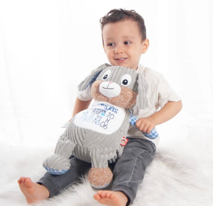 Albany the Bunny - Blue - Plush