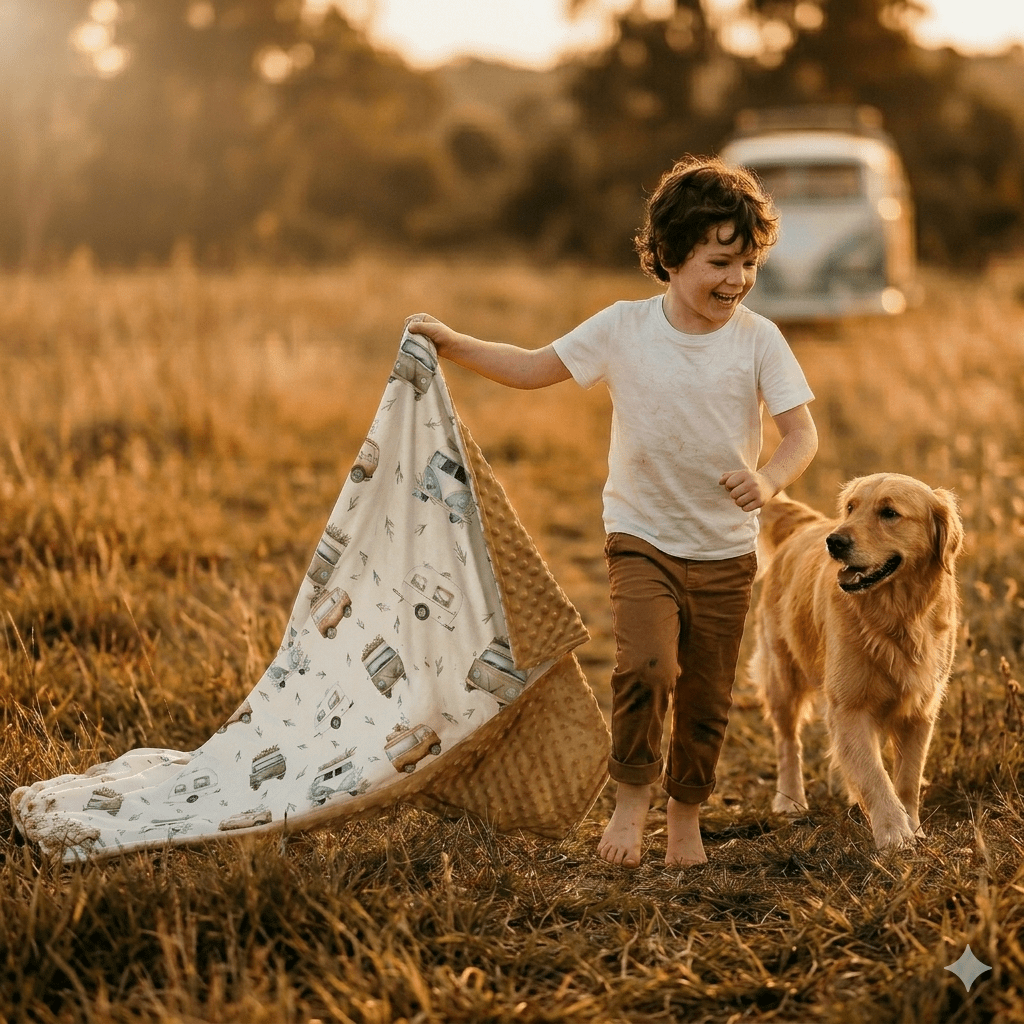 Campers Boho - Blanket