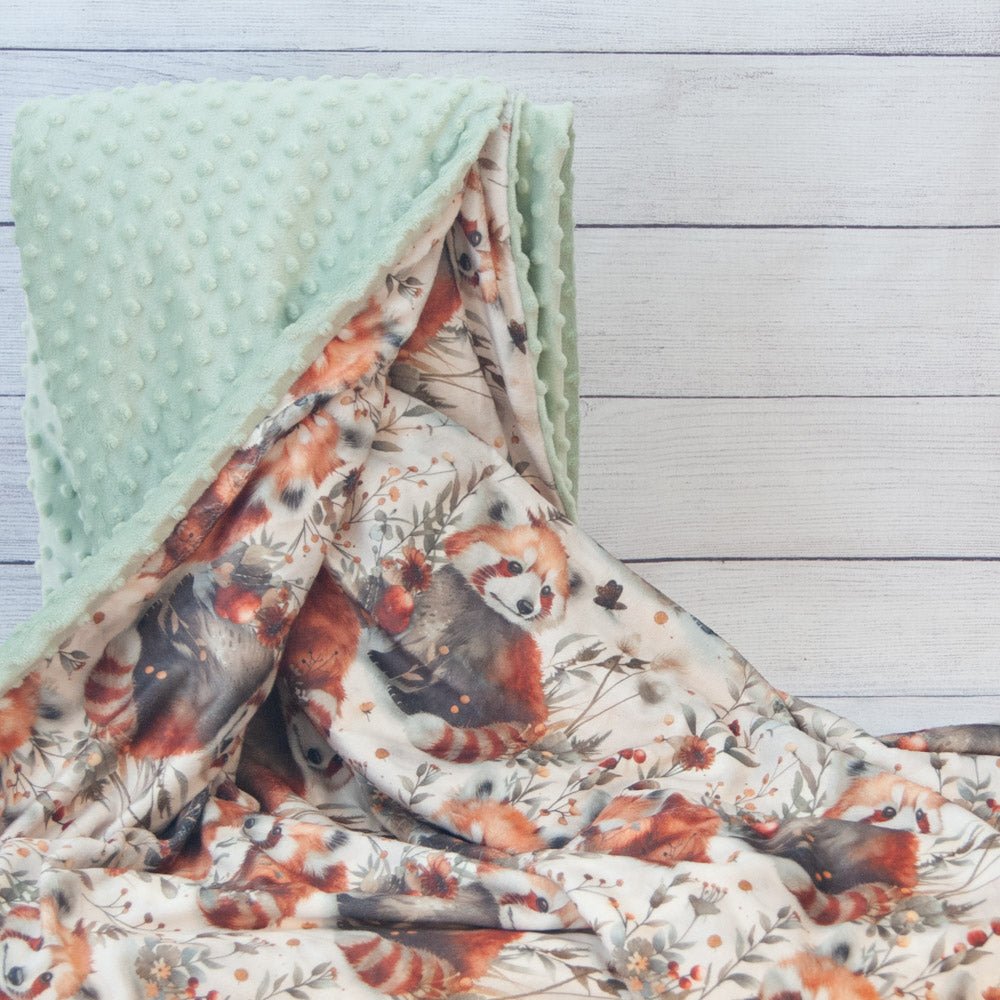 Jumbo Blanket - red pandas - Blanket
