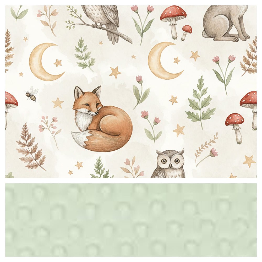 Jumbo blanket - Woodland Animals Pre-Order July 2026 - Blanket
