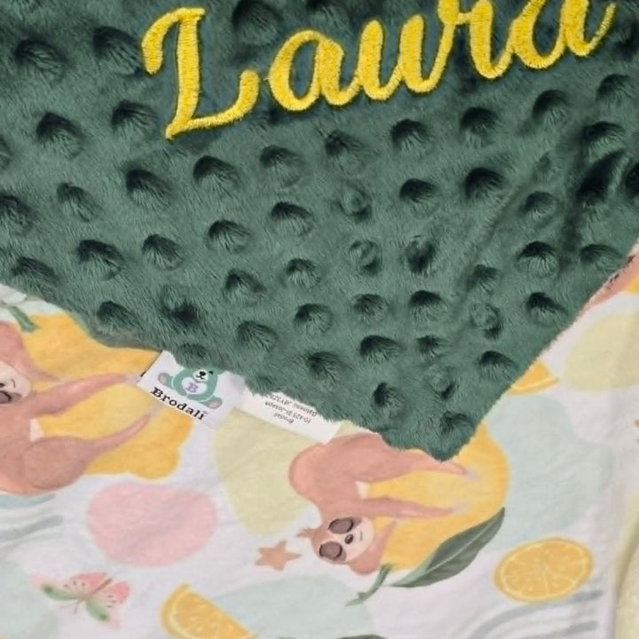 Sloths and Lemons - Blanket
