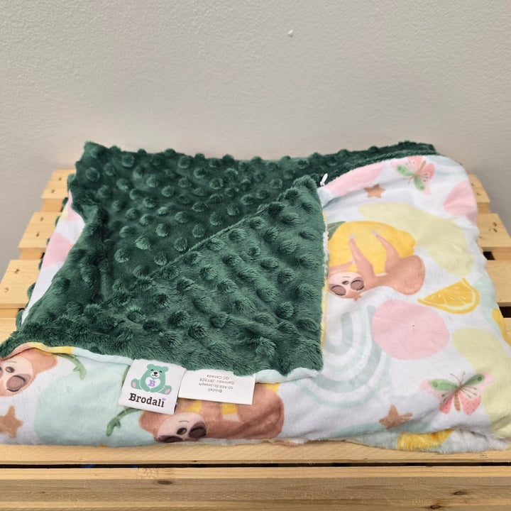 Sloths and Lemons - Blanket